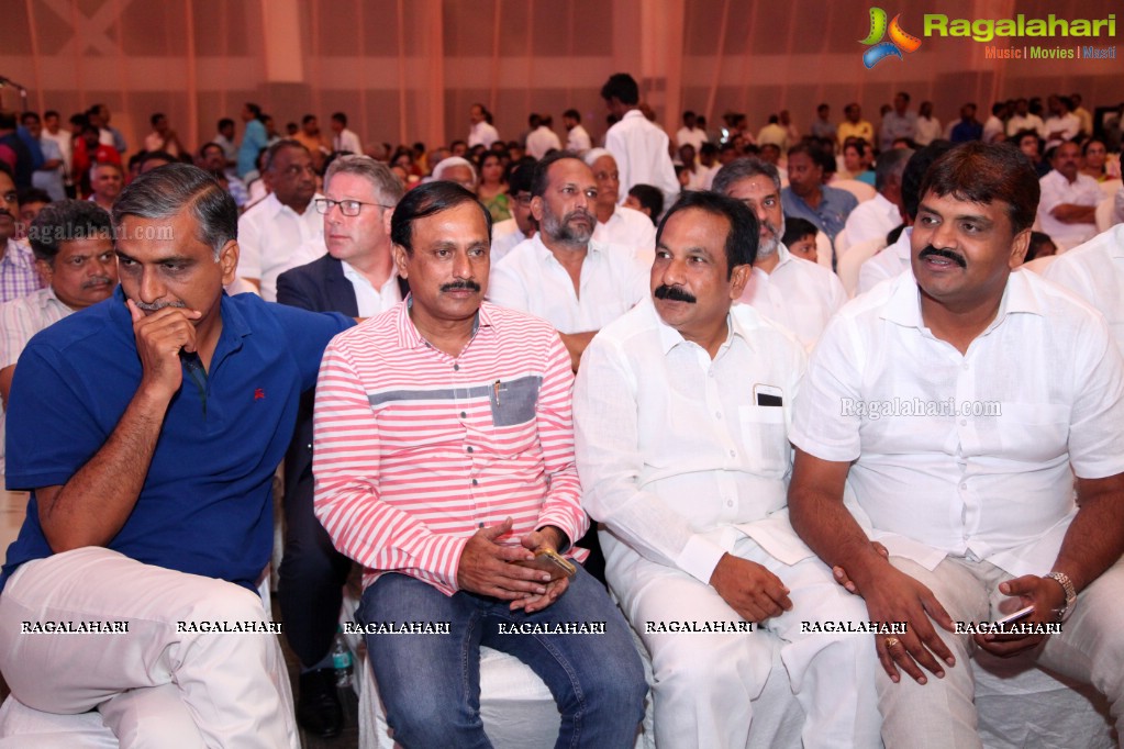 Grand Dhoti and Saree Ceremony of Prithvi Mohan and Maanvi Mohan at JRC Covention Hall, Hyderabad