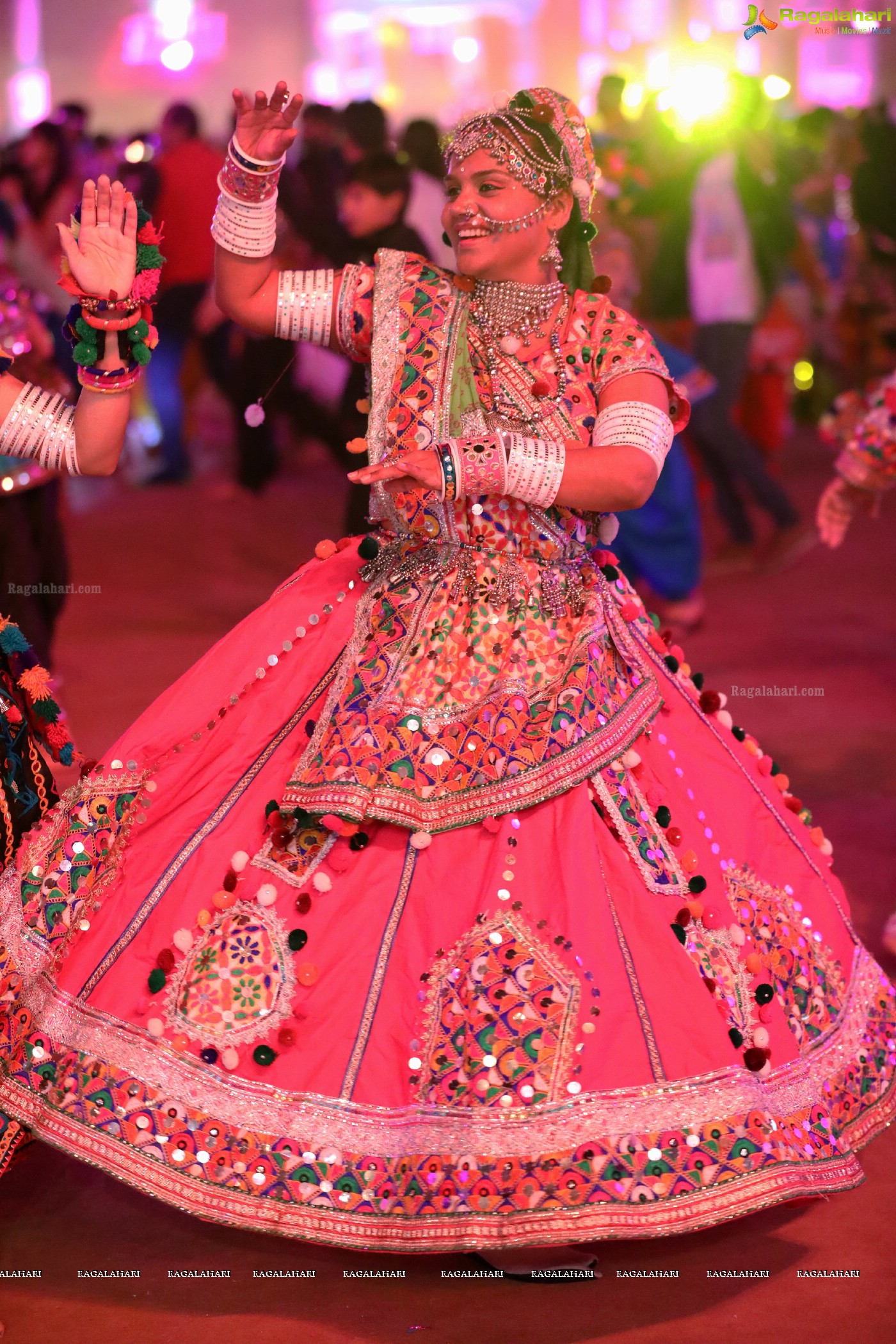 Dildar Dandiya 2017 (Day 4) at Classic Convention Three, Shamshabad