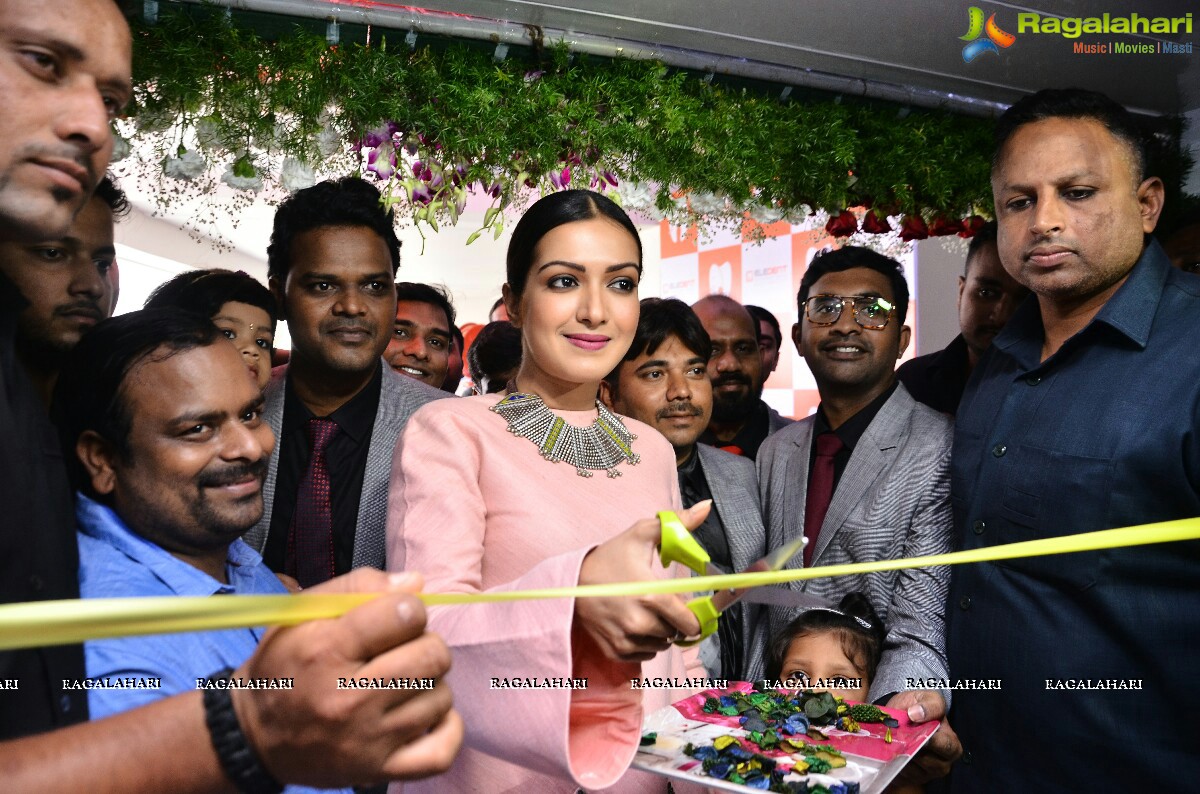 Catherine Tresa inaugurates Eledent Hospitals, Kondapur