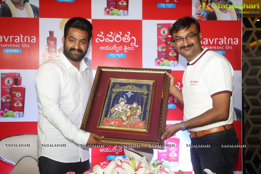 Emami Press Conference with NTR at The Park, Hyderabad