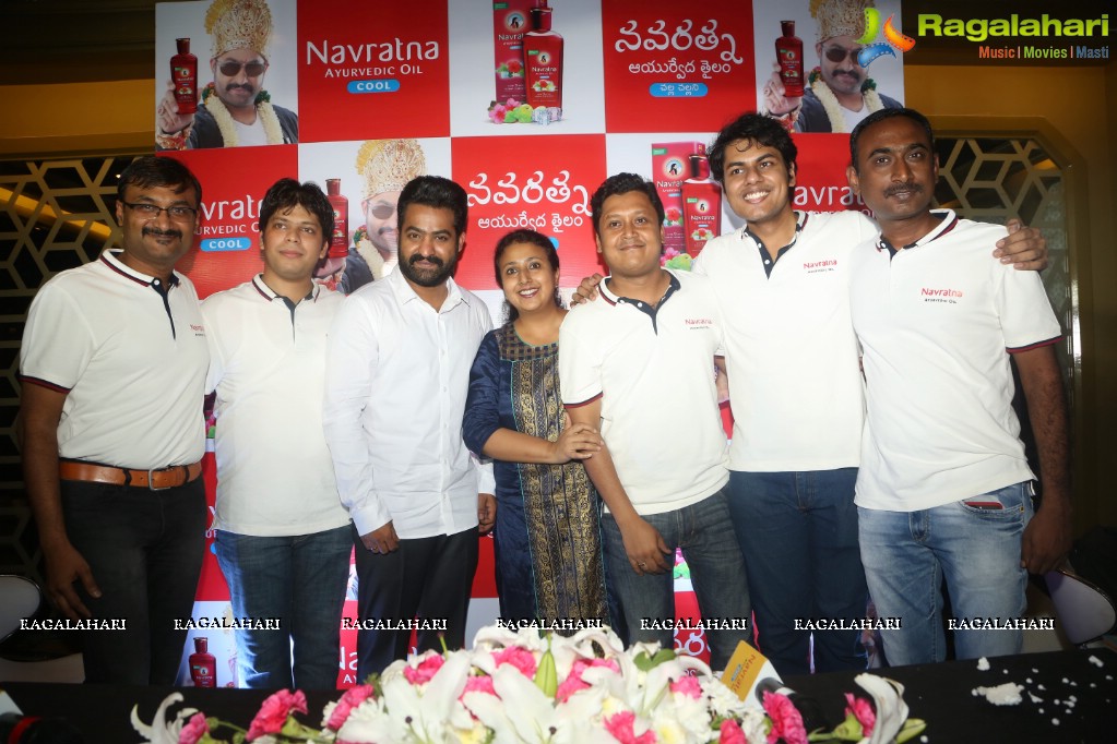 Emami Press Conference with NTR at The Park, Hyderabad