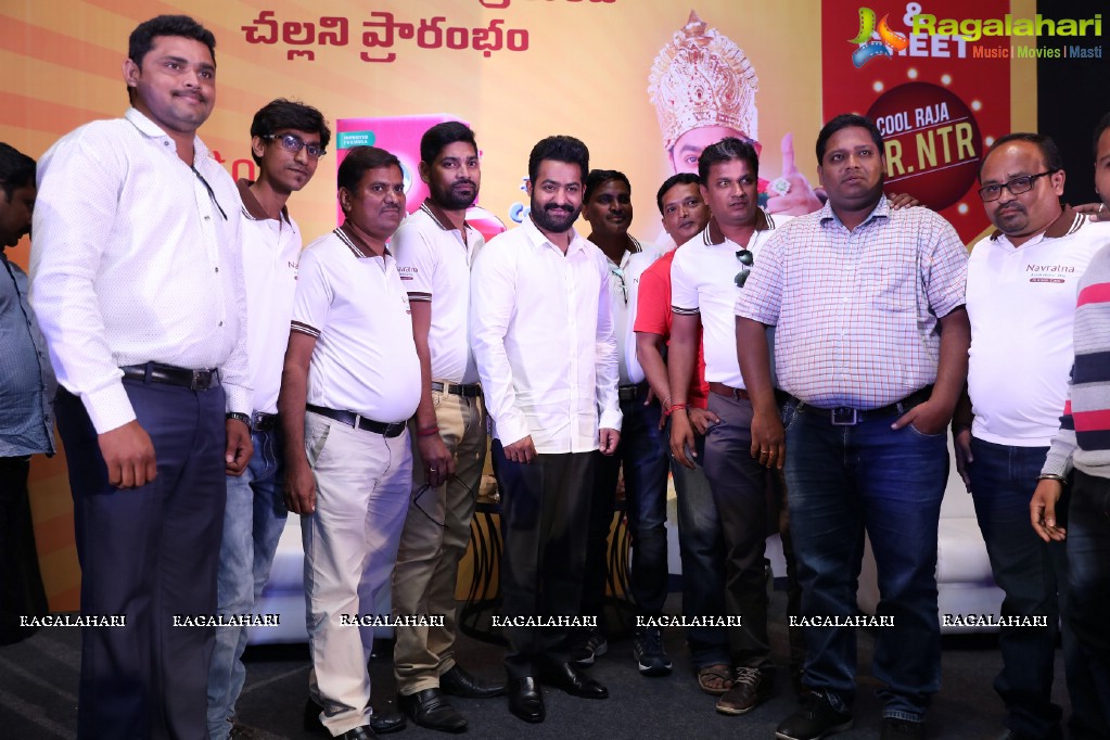 Emami Press Conference with NTR at The Park, Hyderabad