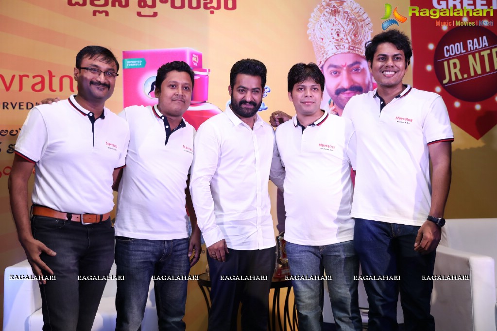 Emami Press Conference with NTR at The Park, Hyderabad