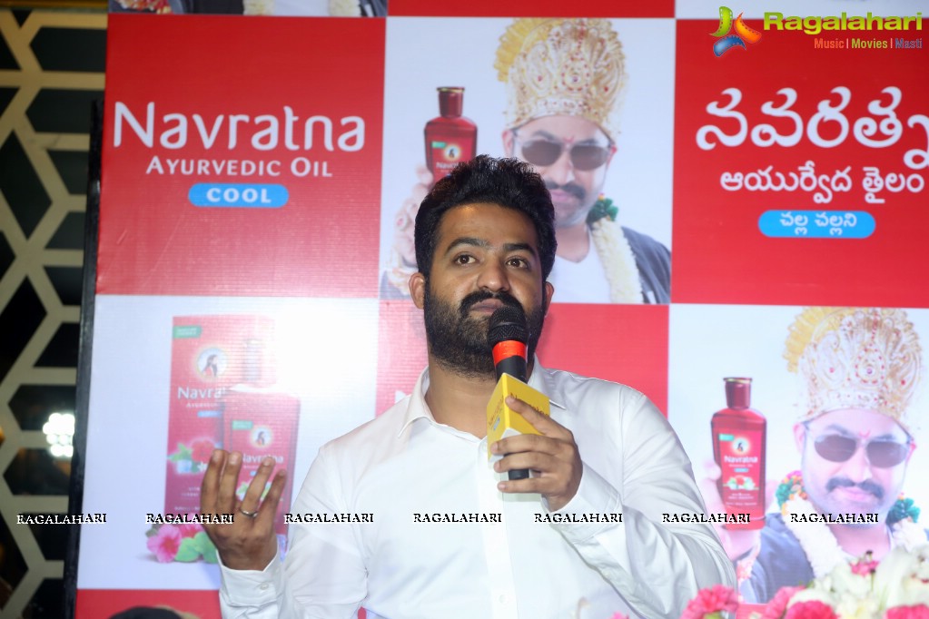 Emami Press Conference with NTR at The Park, Hyderabad