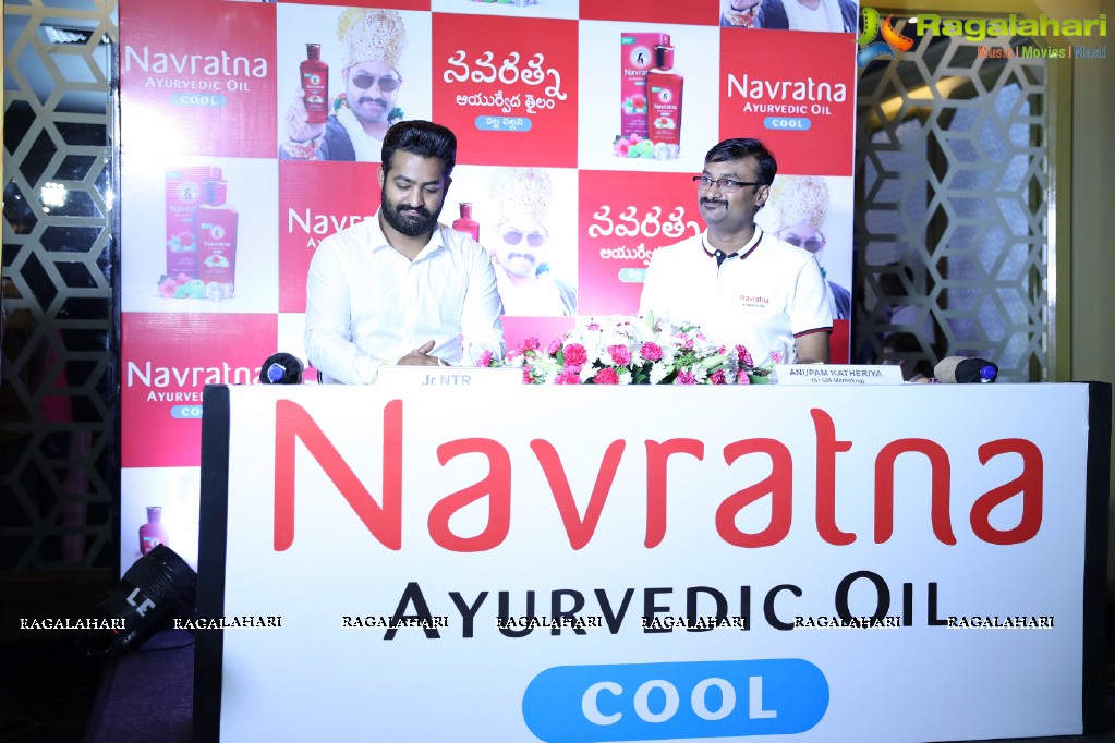 Emami Press Conference with NTR at The Park, Hyderabad