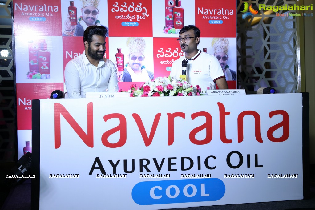 Emami Press Conference with NTR at The Park, Hyderabad