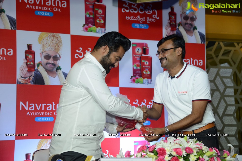 Emami Press Conference with NTR at The Park, Hyderabad