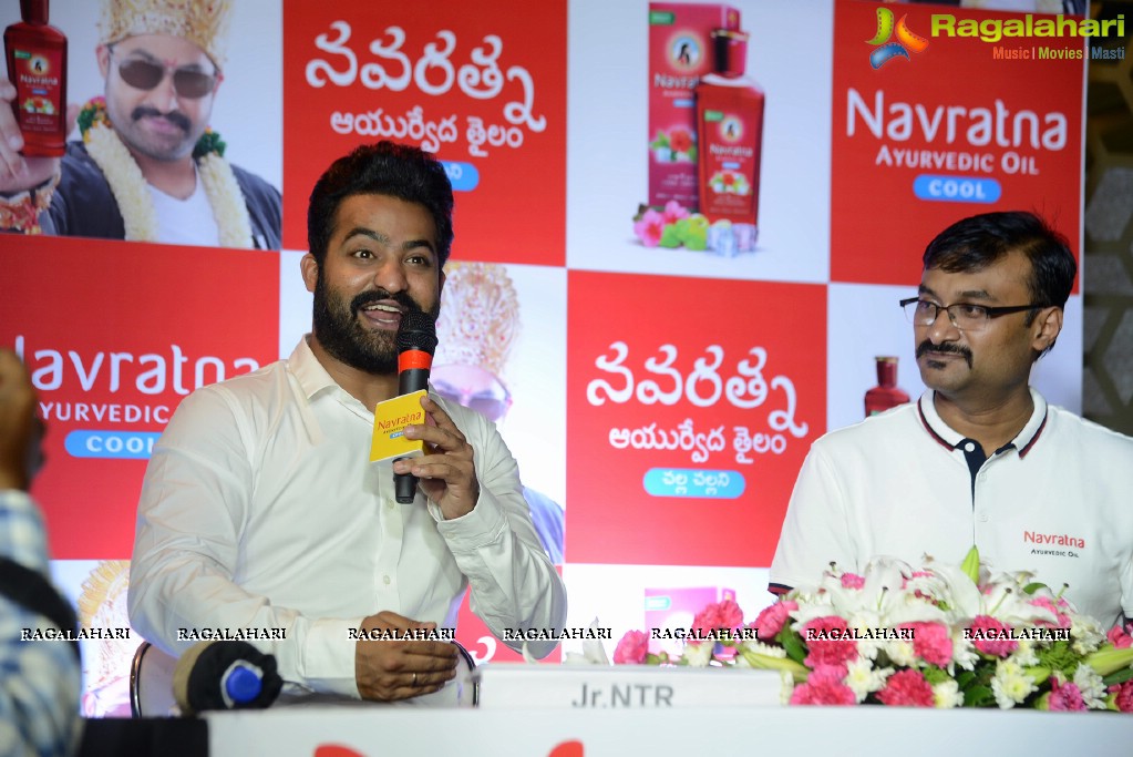 Emami Press Conference with NTR at The Park, Hyderabad