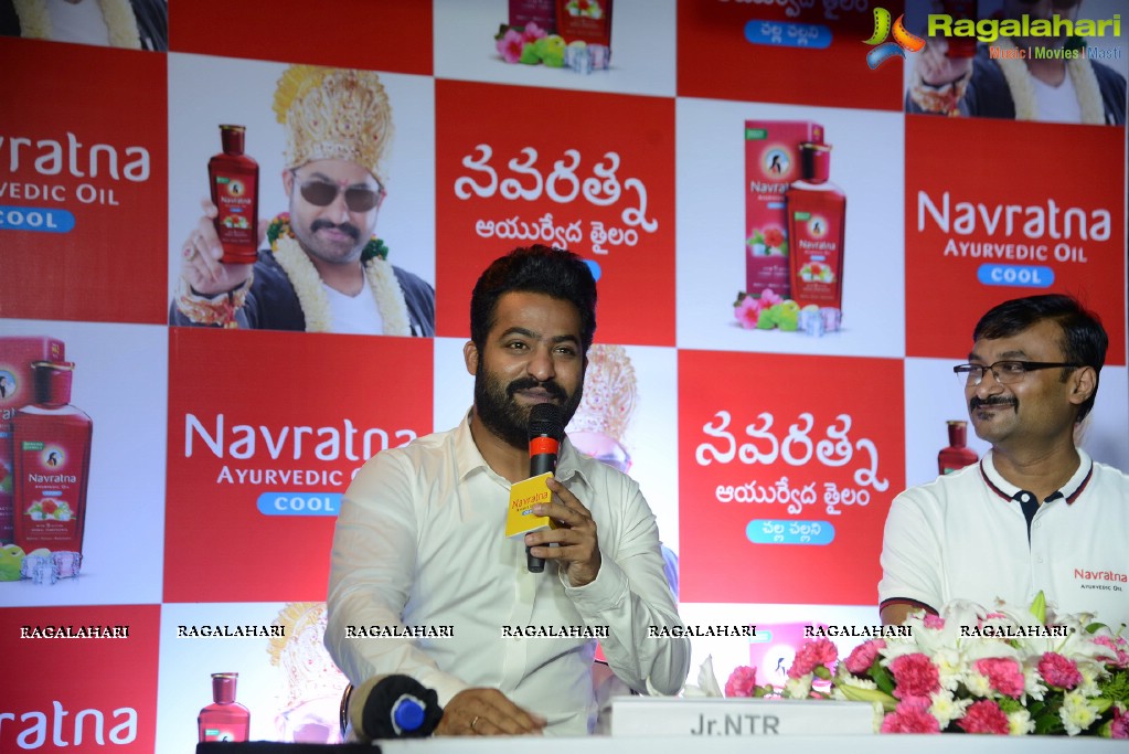 Emami Press Conference with NTR at The Park, Hyderabad