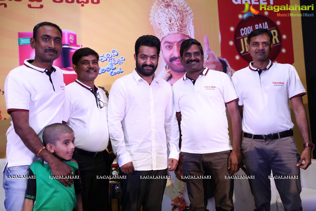 Emami Press Conference with NTR at The Park, Hyderabad