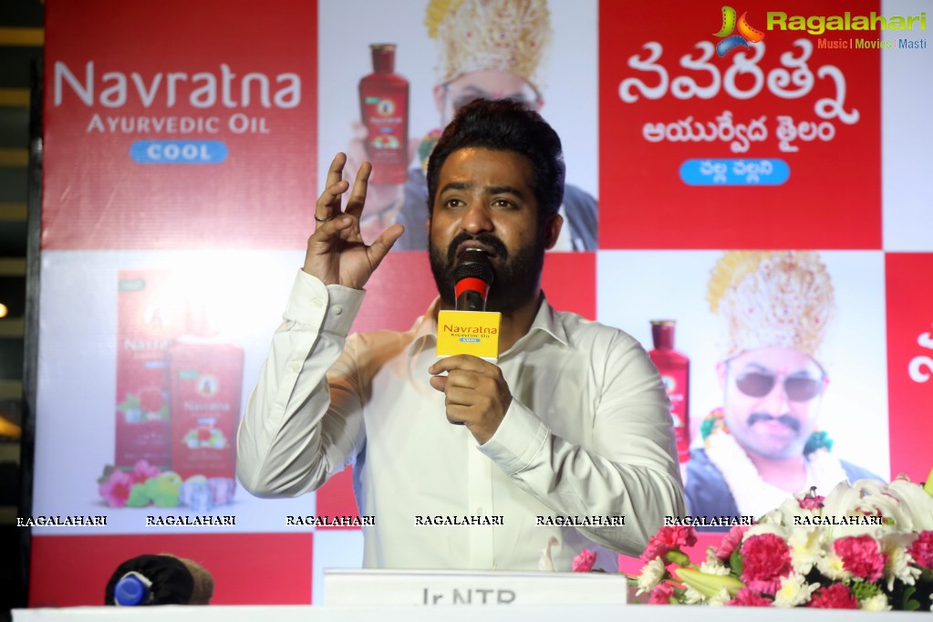 Emami Press Conference with NTR at The Park, Hyderabad