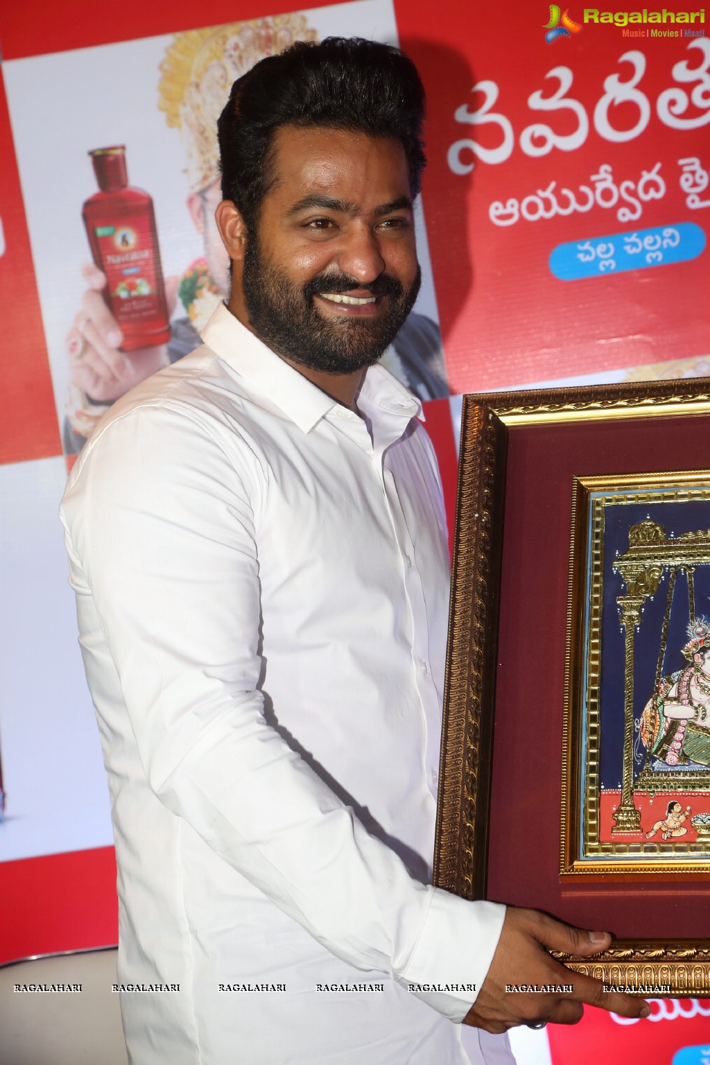 Emami Press Conference with NTR at The Park, Hyderabad