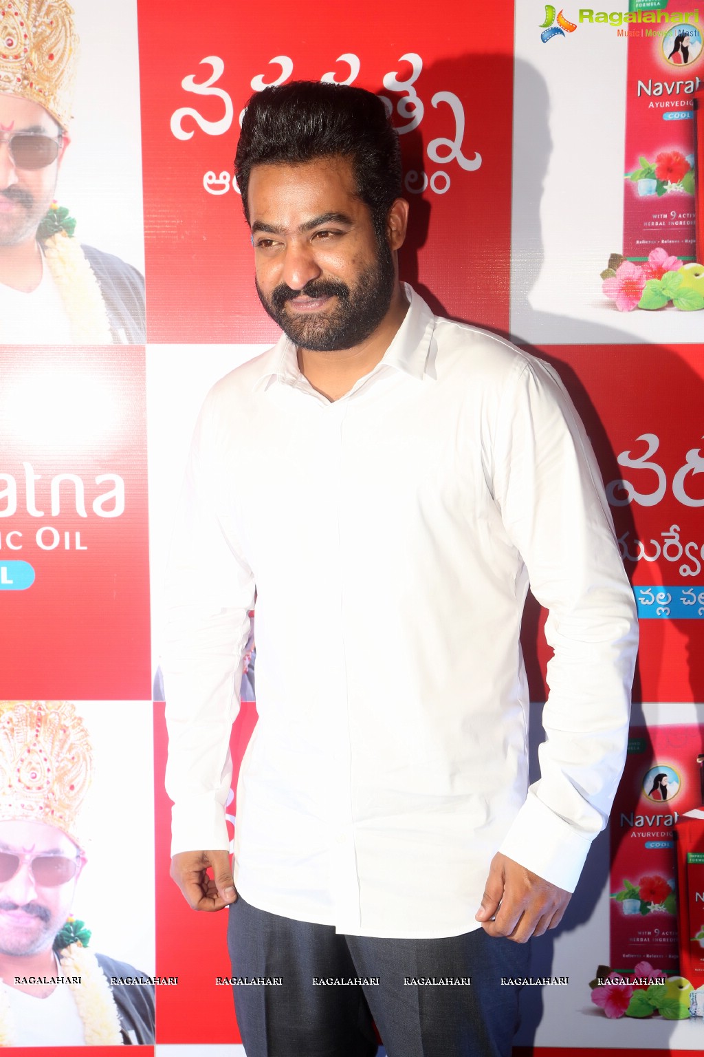 Emami Press Conference with NTR at The Park, Hyderabad