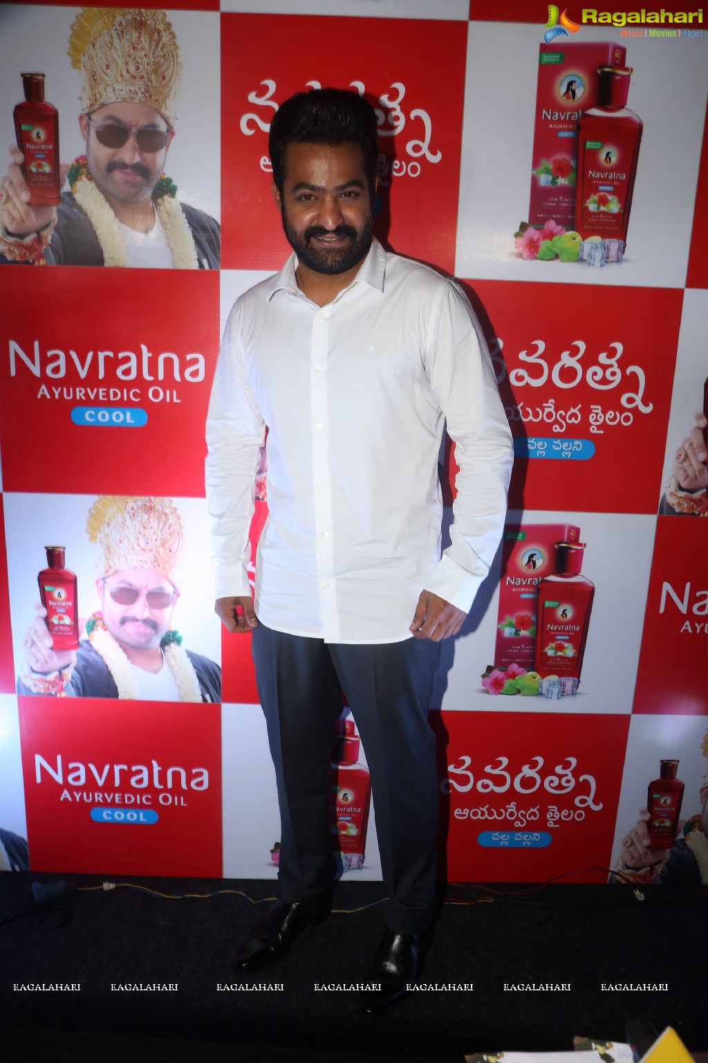 Emami Press Conference with NTR at The Park, Hyderabad