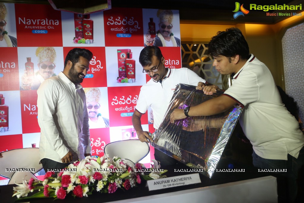 Emami Press Conference with NTR at The Park, Hyderabad