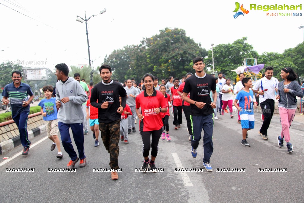 Everest Base Camp 5K Run at Necklace Road, Hyderabad