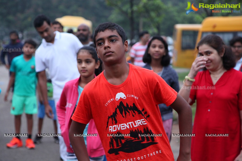 Everest Base Camp 5K Run at Necklace Road, Hyderabad