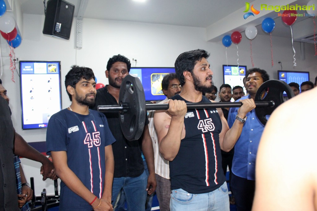 Nikhil launches F45 Gym, Guntur
