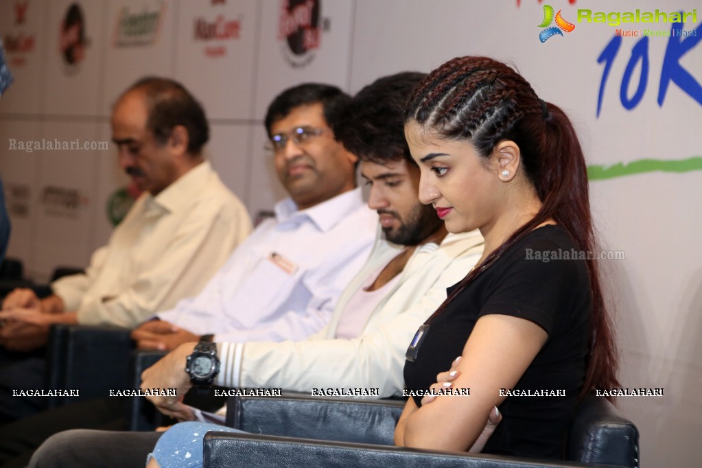 15th Edition of Freedom Hyderabad 10K Run Announcement Press Meet at The Park