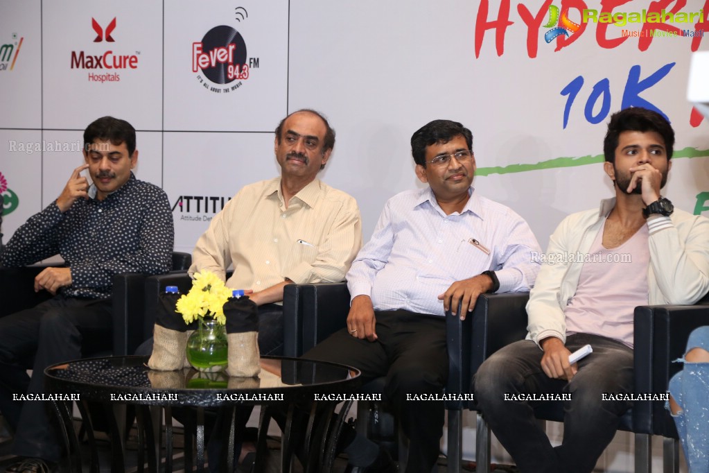 15th Edition of Freedom Hyderabad 10K Run Announcement Press Meet at The Park