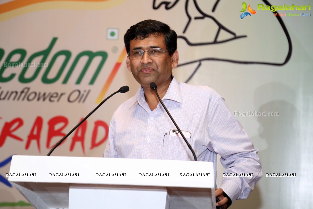 15th Edition of Freedom Hyderabad 10K Run Announcement Press Meet at The Park