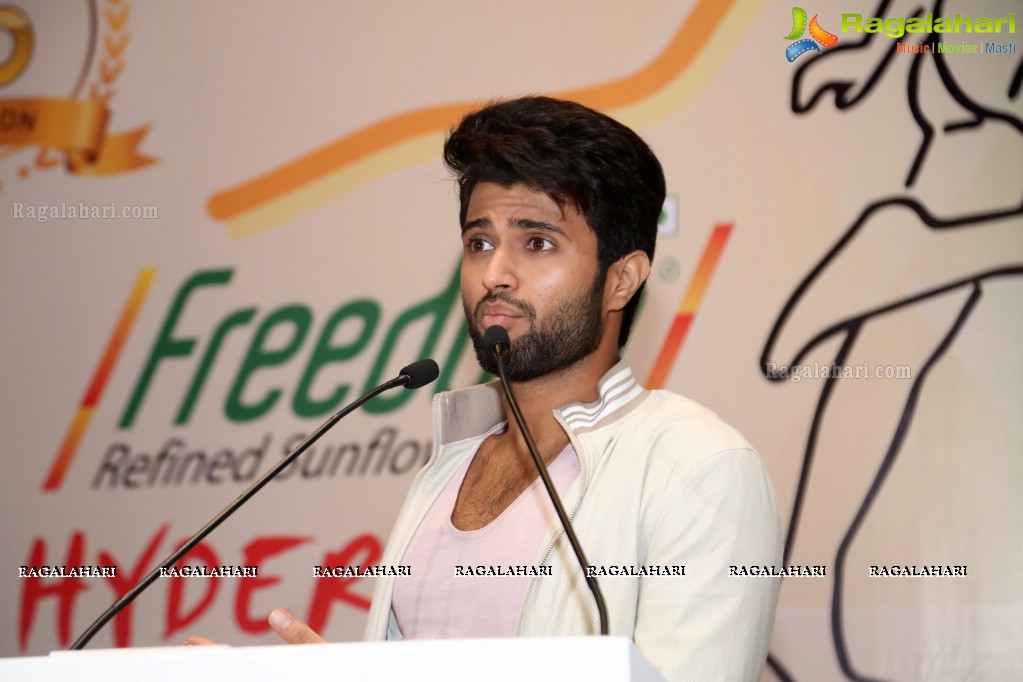 15th Edition of Freedom Hyderabad 10K Run Announcement Press Meet at The Park