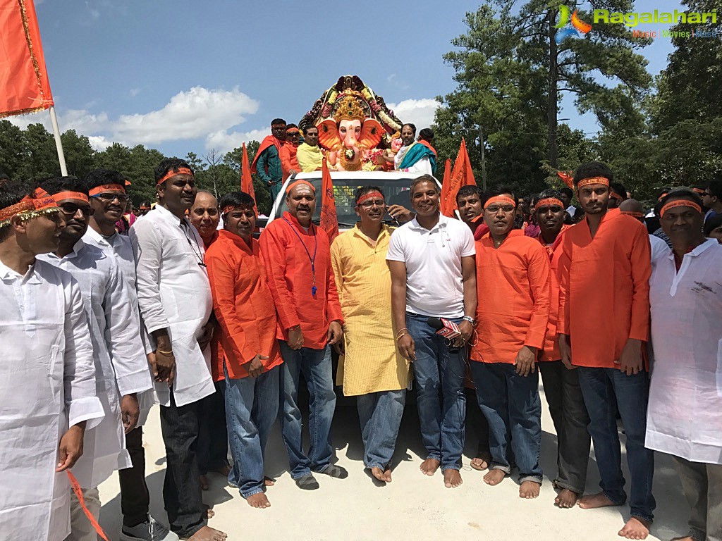 HTA Celebrates Ganesh Procession in Atlanta
