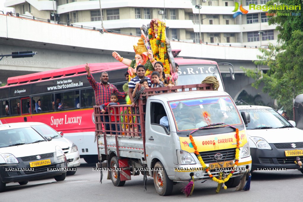 Ganesh Immersion 2017, Hyderabad