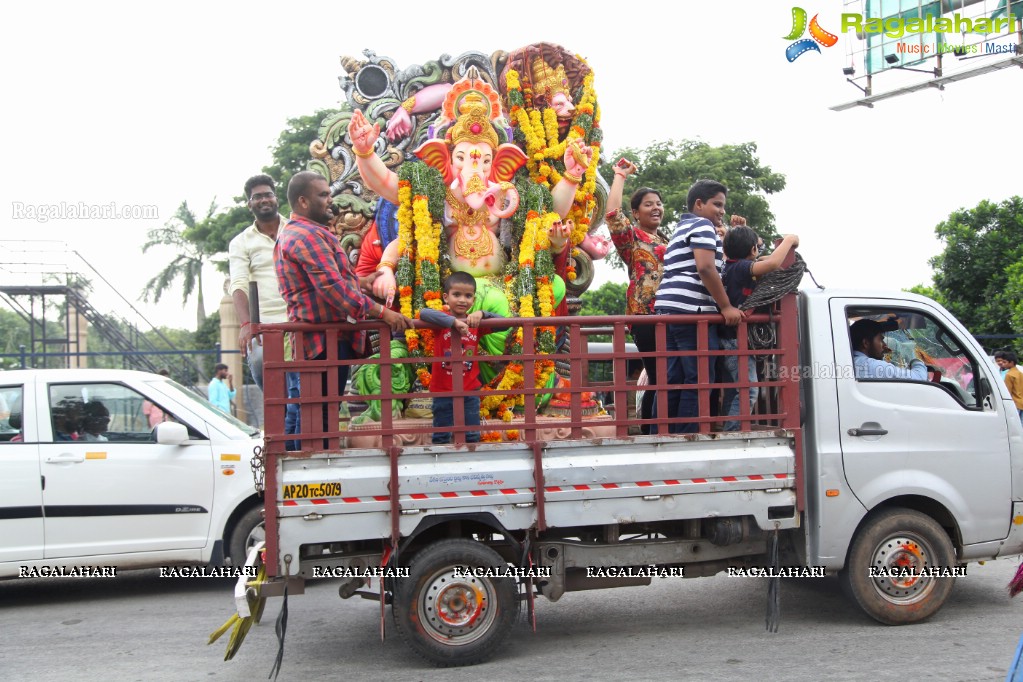 Ganesh Immersion 2017, Hyderabad