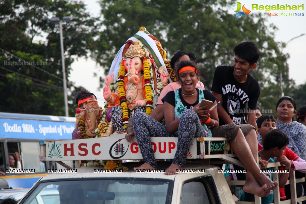 Ganesh Immersion 2017, Hyderabad