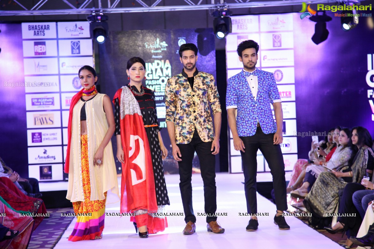 India Glam Fashion Week Season 2 (Day 2) at The Park, Hyderabad	