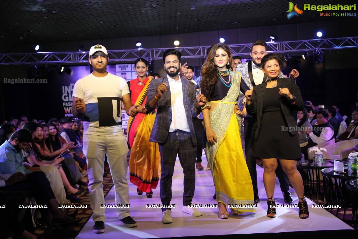 India Glam Fashion Week Season 2 (Day 2) at The Park, Hyderabad	