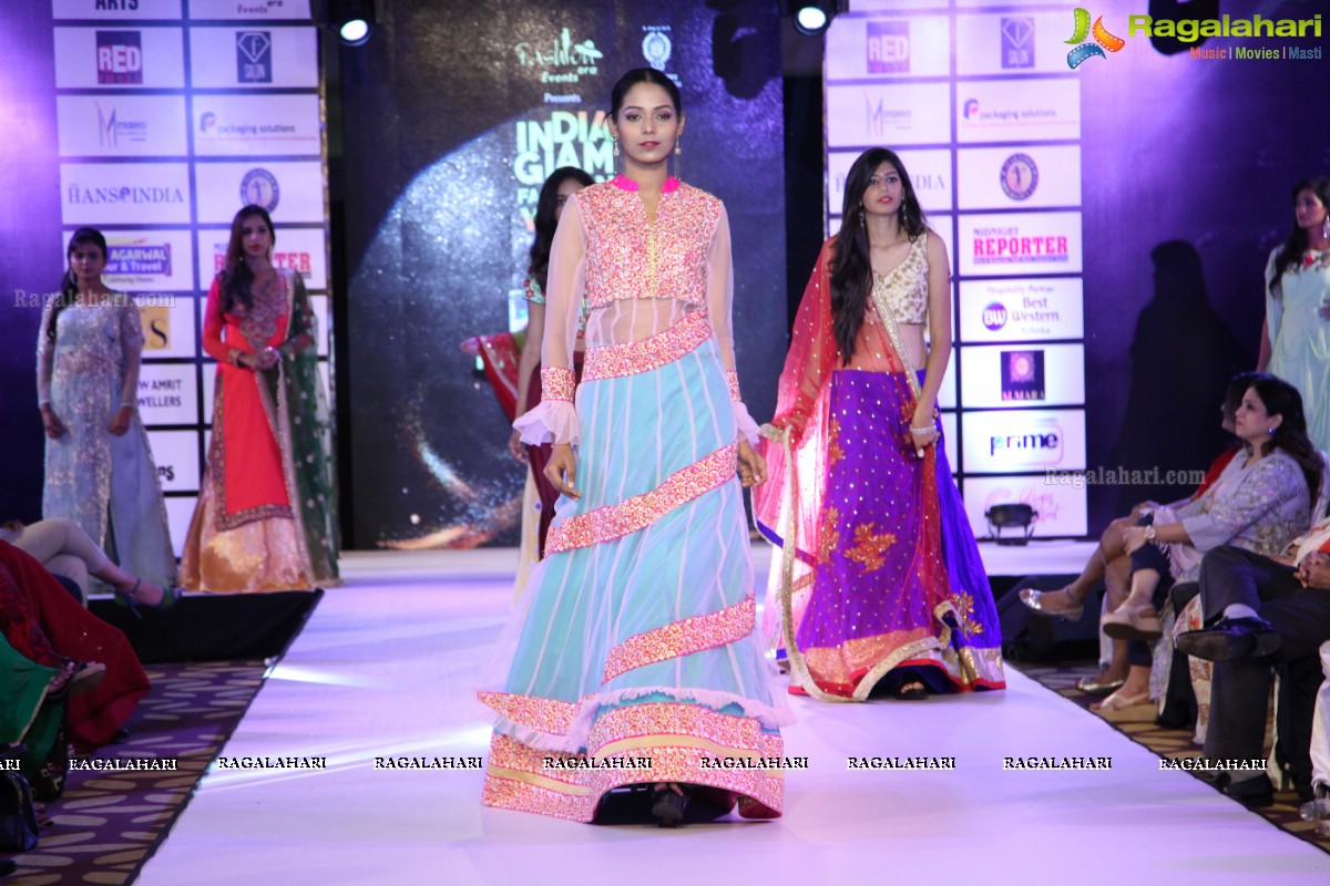 India Glam Fashion Week Season 2 (Day 2) at The Park, Hyderabad	