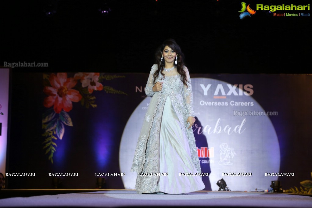 Hyderabad Walks for Heal-a-Child - Annual Fashion Show 2017 at HICC, Hyderabad