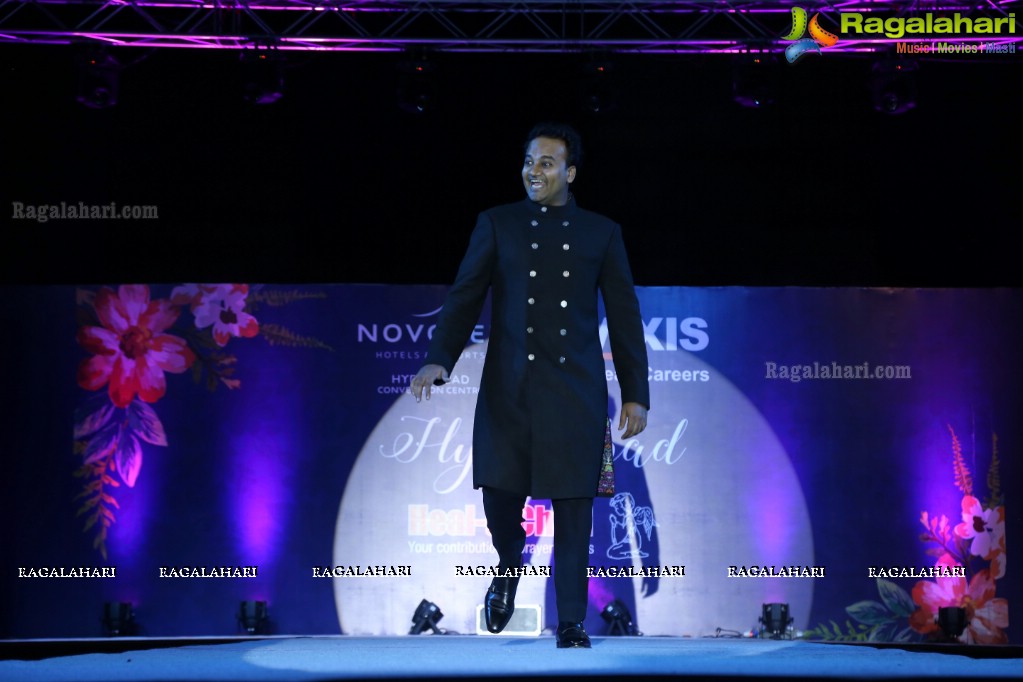 Hyderabad Walks for Heal-a-Child - Annual Fashion Show 2017 at HICC, Hyderabad