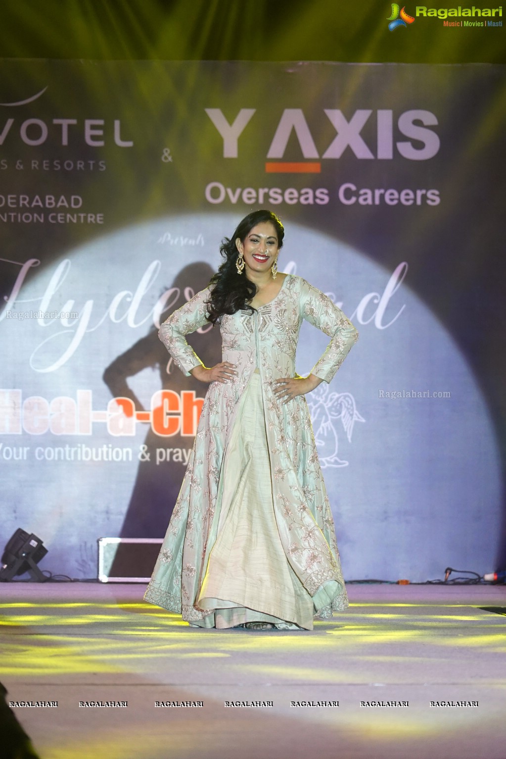 Hyderabad Walks for Heal-a-Child - Annual Fashion Show 2017 at HICC, Hyderabad