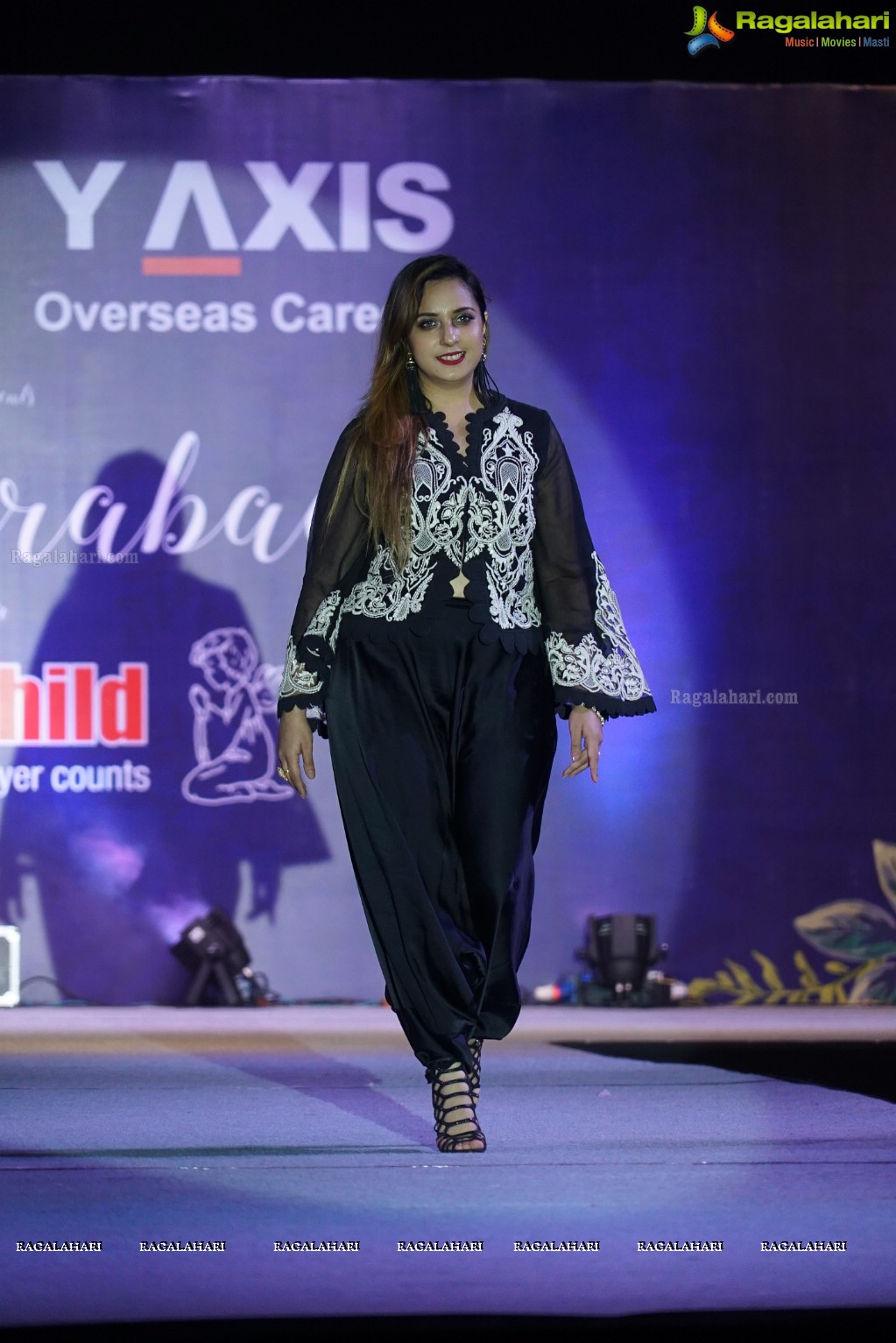 Hyderabad Walks for Heal-a-Child - Annual Fashion Show 2017 at HICC, Hyderabad