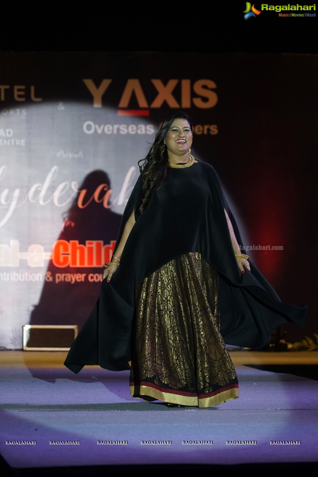 Hyderabad Walks for Heal-a-Child - Annual Fashion Show 2017 at HICC, Hyderabad