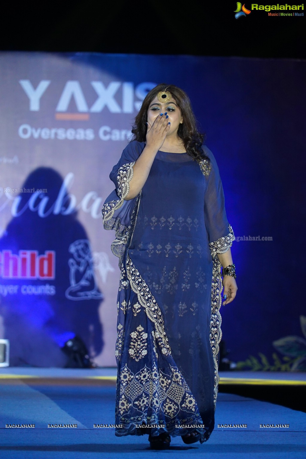 Hyderabad Walks for Heal-a-Child - Annual Fashion Show 2017 at HICC, Hyderabad