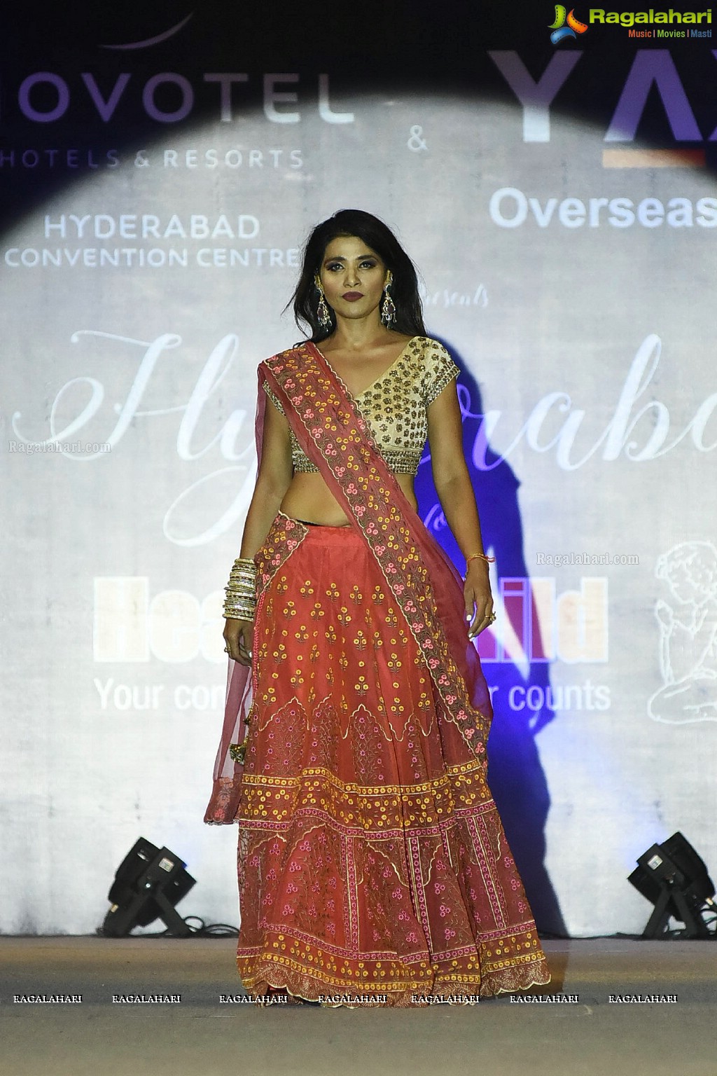 Hyderabad Walks for Heal-a-Child - Annual Fashion Show 2017 at HICC, Hyderabad