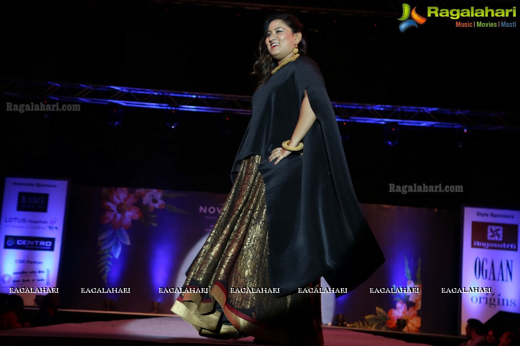 Hyderabad Walks for Heal-a-Child - Annual Fashion Show 2017 at HICC, Hyderabad