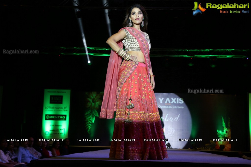 Hyderabad Walks for Heal-a-Child - Annual Fashion Show 2017 at HICC, Hyderabad