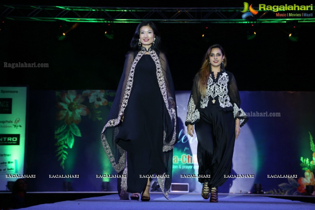 Hyderabad Walks for Heal-a-Child - Annual Fashion Show 2017 at HICC, Hyderabad