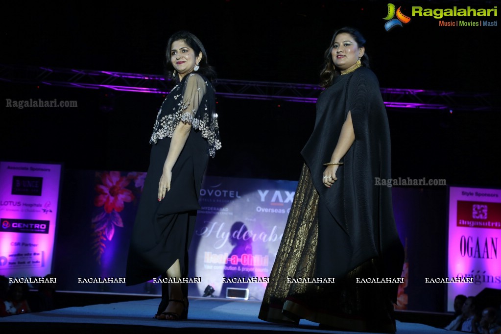 Hyderabad Walks for Heal-a-Child - Annual Fashion Show 2017 at HICC, Hyderabad