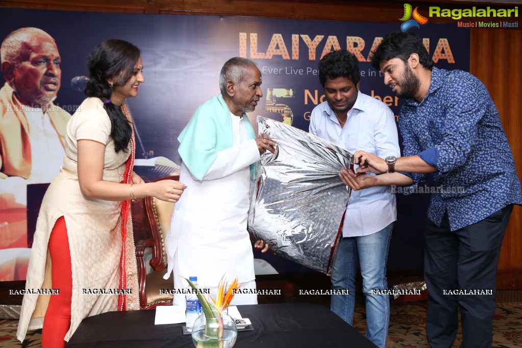 Ilaiyaraaja Music Concert Press Meet at Taj Banjara