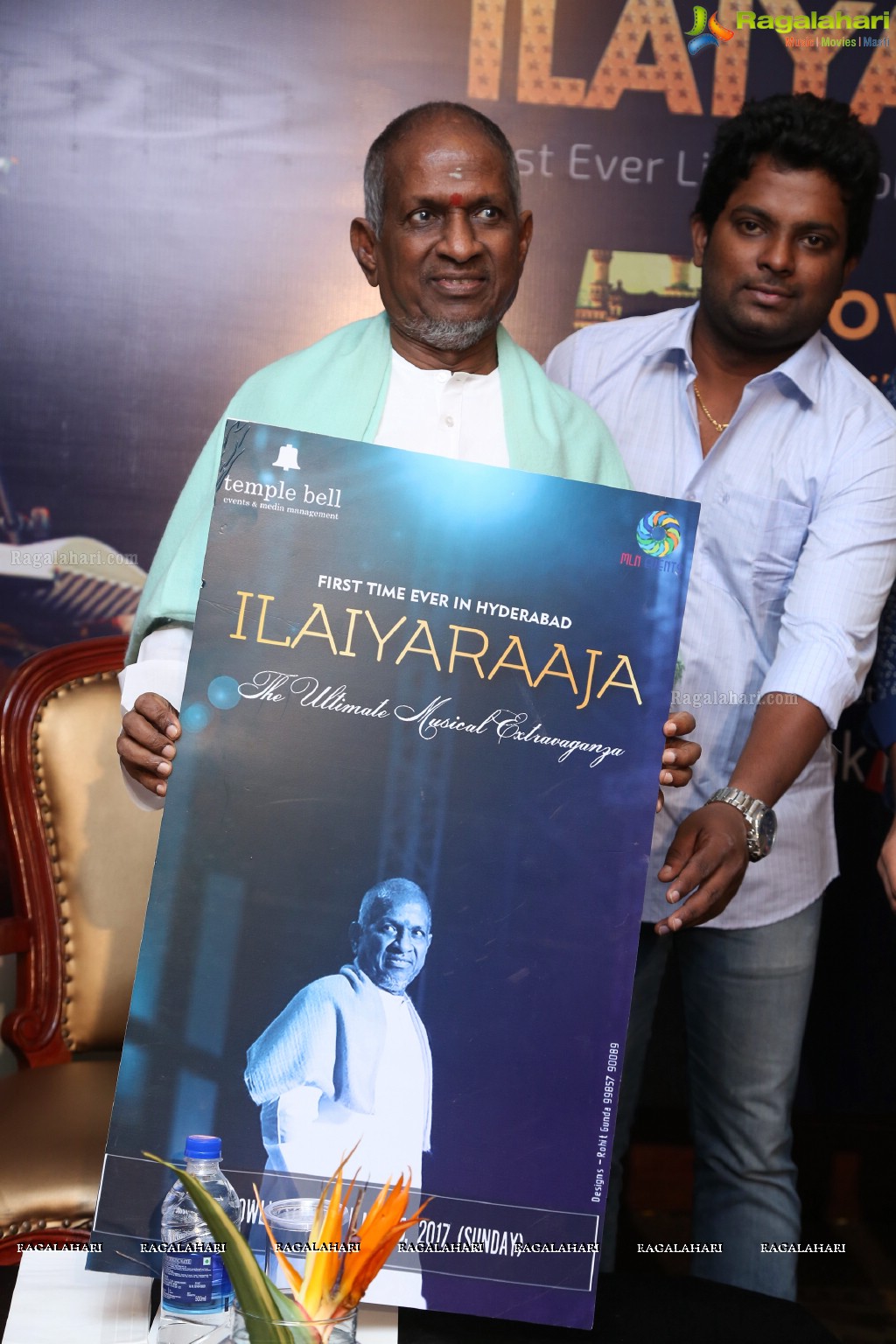 Ilaiyaraaja Music Concert Press Meet at Taj Banjara