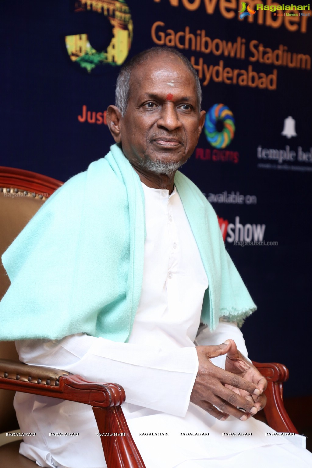 Ilaiyaraaja Music Concert Press Meet at Taj Banjara