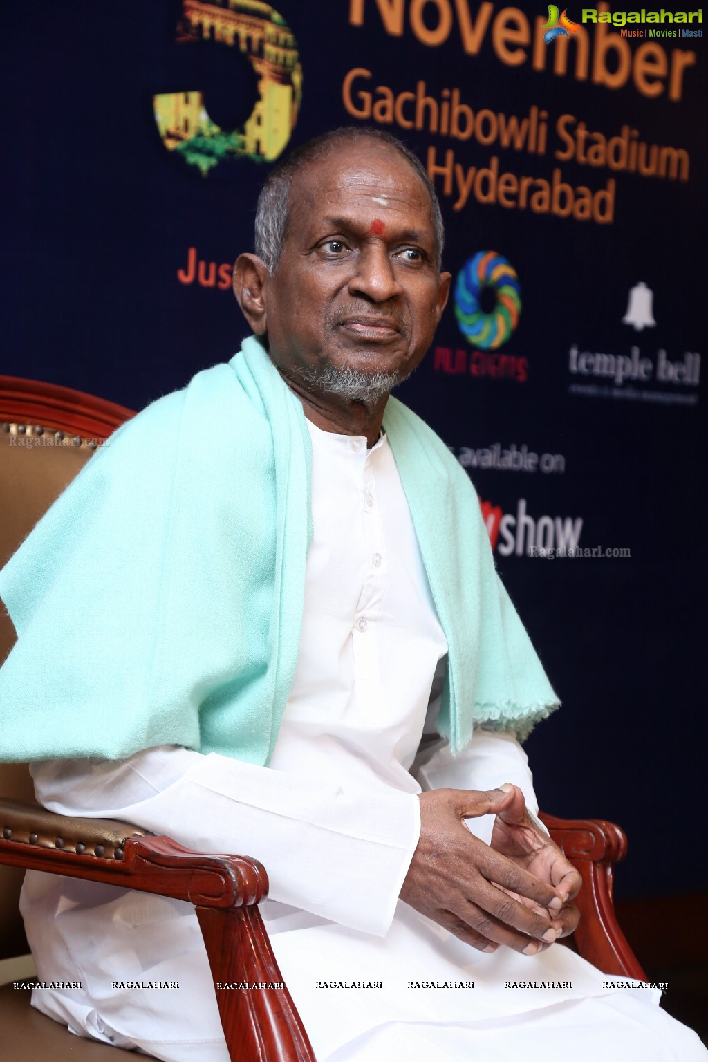 Ilaiyaraaja Music Concert Press Meet at Taj Banjara