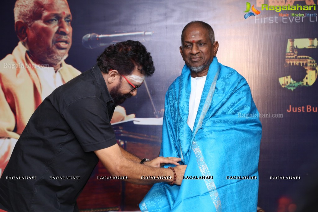 Ilaiyaraaja Music Concert Press Meet at Taj Banjara