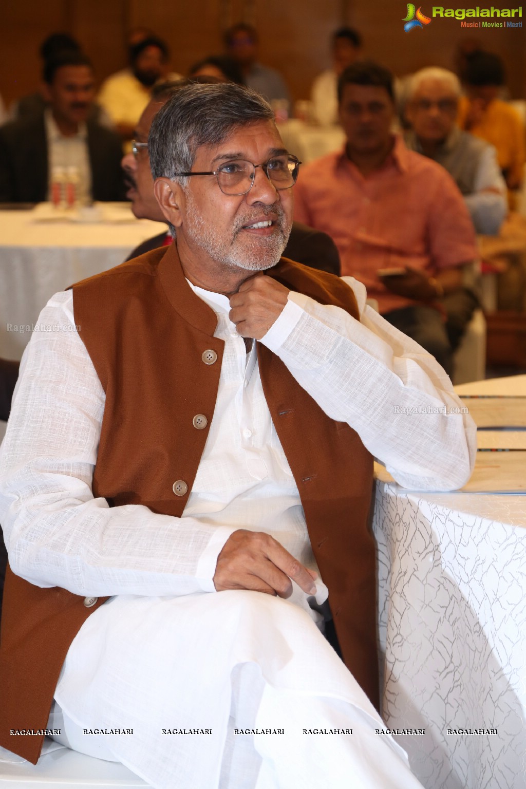 Interactive Session by Kailash Satyarthi with Industry Leaders of Hyderabad at Marigold